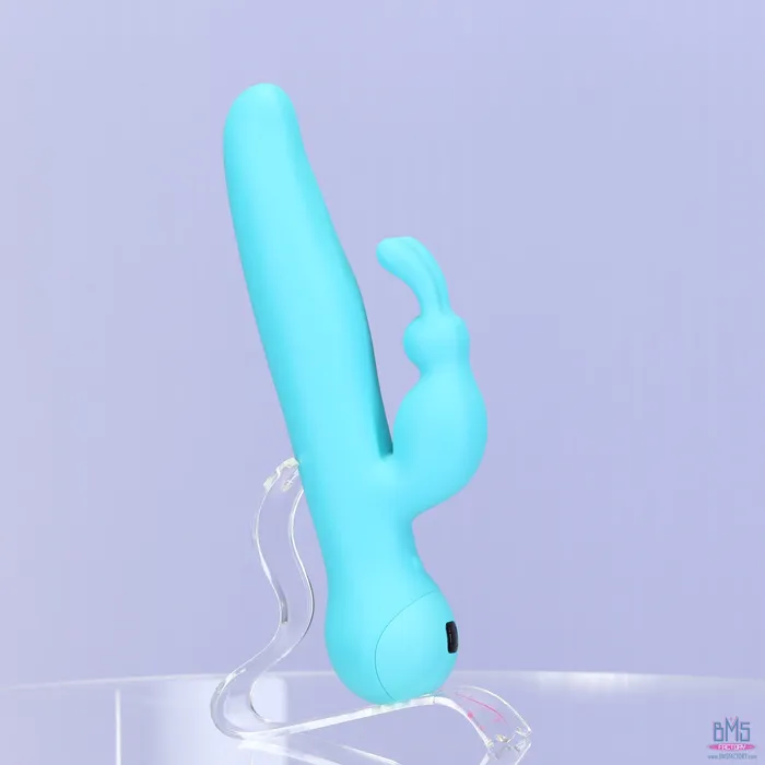 Swan Touch Duo Dual Rabbit Vibrator Rechargeable Teal Swan Vibrators