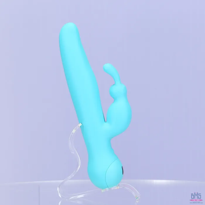 Swan Touch Duo Dual Rabbit Vibrator Rechargeable Teal Swan Vibrators