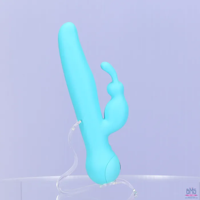 Swan Touch Duo Dual Rabbit Vibrator Rechargeable Teal Swan Vibrators