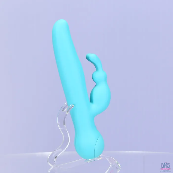 Swan Touch Duo Dual Rabbit Vibrator Rechargeable Teal Swan Vibrators