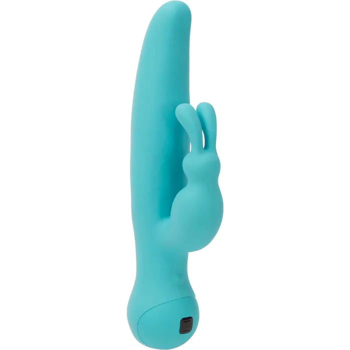 Swan Touch Duo Dual Rabbit Vibrator Rechargeable Teal Swan Vibrators