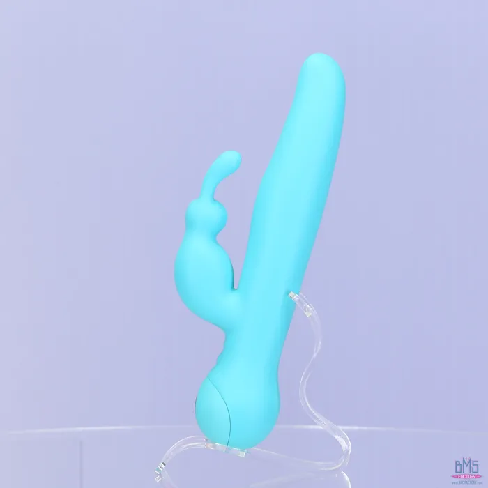 Swan Touch Duo Dual Rabbit Vibrator Rechargeable Teal Swan Vibrators