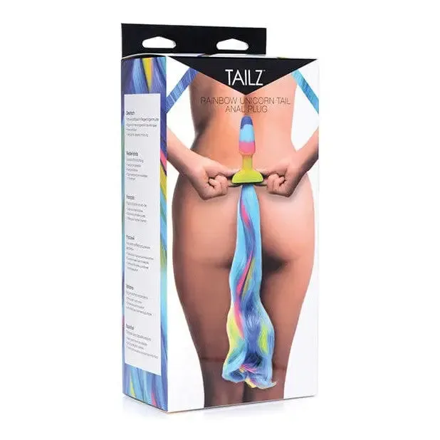 Tailz Anal Tailz Rainbow Unicorn Tail Anal Plug