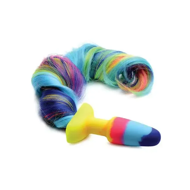 Tailz Anal Tailz Rainbow Unicorn Tail Anal Plug Tailz Anal Tailz Rainbow Unicorn Tail Anal Plug