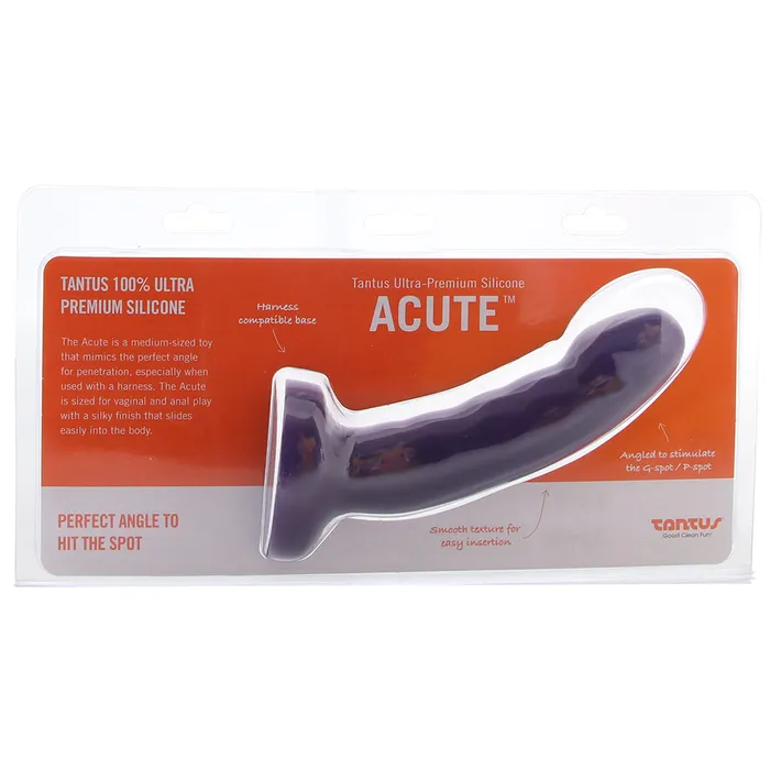 Tantus Dildos Acute Dildo in Midnight Purple