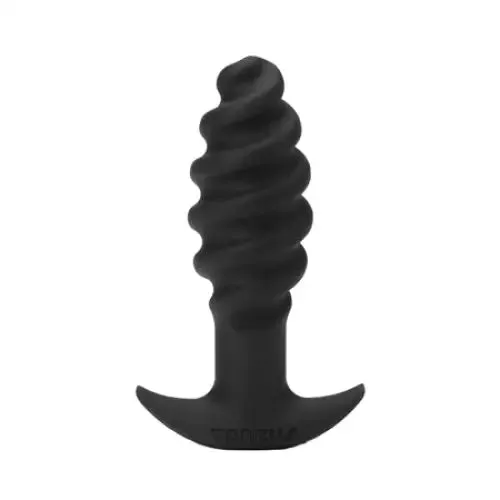 Tantus Twist Anal Plug Onyx Bag Tantus Inc Male Sex Toys
