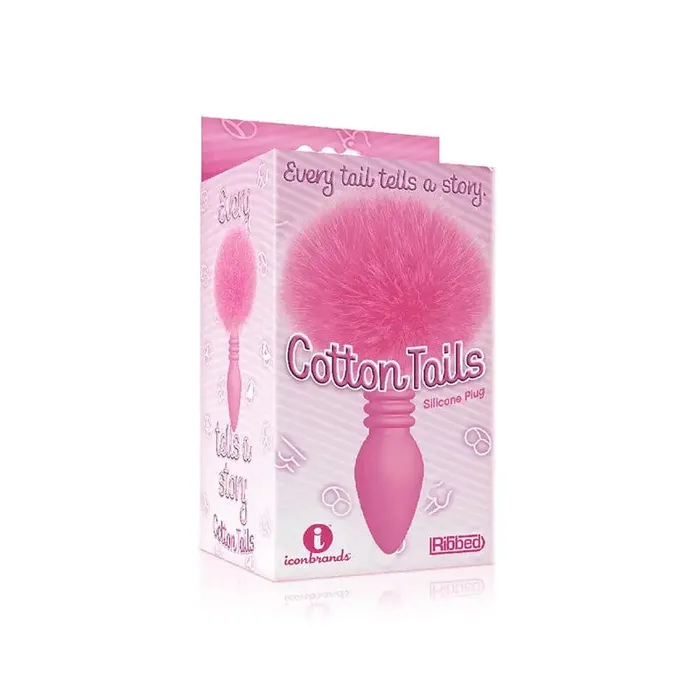 The 9s Anal The 9s Cottontails Bunny Tail Butt Plug Ribbed