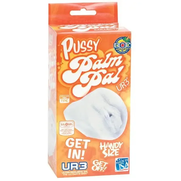Ultraskyn Pussy Palm Pal Clear Doc Johnson Male Sex Toys