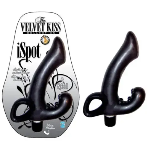 Velvet Kiss Ispot Vibe Black Novelties By Nasswalk Vibrators