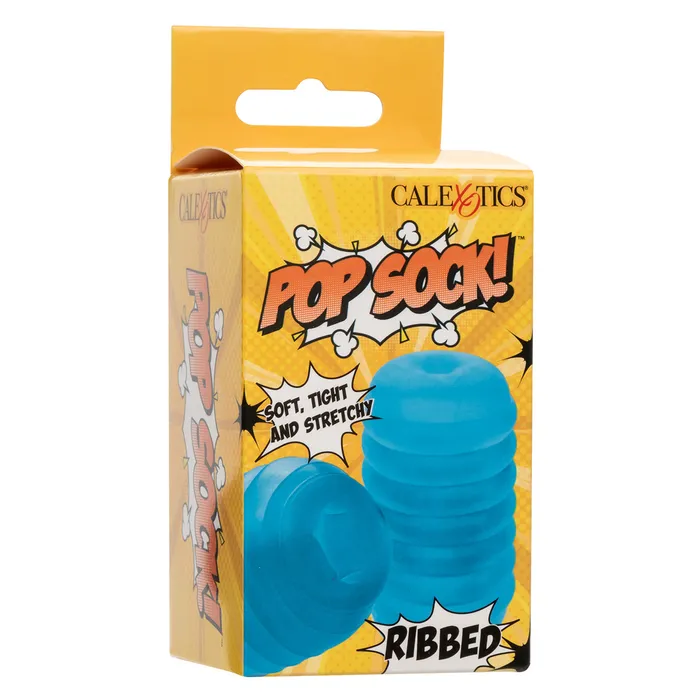 Vibrators CalExotics CaleXOtics Pop Sock Ribbed Blue