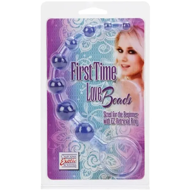 Vibrators CalExotics First Time Love Beads Vibrators CalExotics First Time Love Beads
