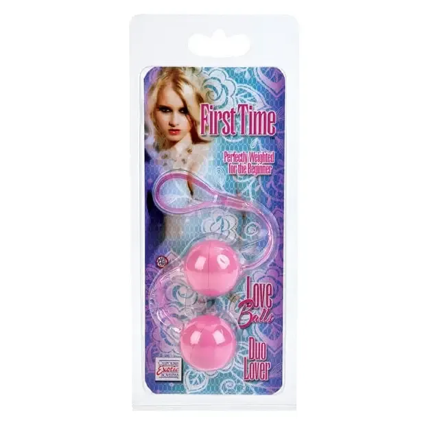 Vibrators First Time Love Balls Duo Lover CalExotics Vibrators First Time Love Balls Duo Lover CalExotics