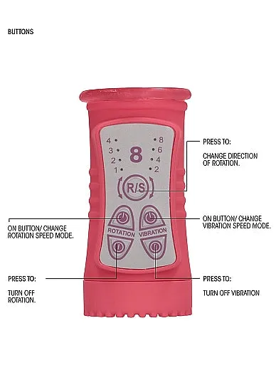 Vibrators HonourSkintwocom Rotating Beaded Butterfly Vibrator Pink