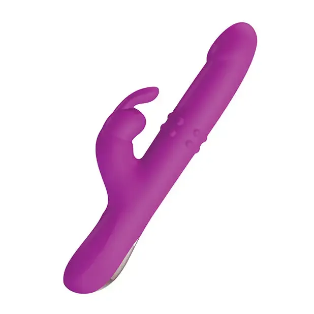 Vibrators Pretty Love Reese Thrusting Rabbit Fuchsia Pretty Love