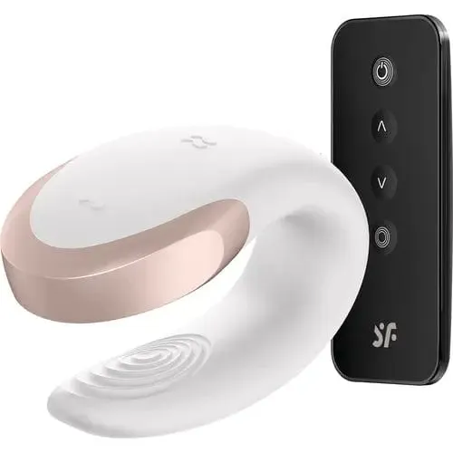 Vibrators Satisfyer Satisfyer Double Love Vibrators Satisfyer Satisfyer Double Love