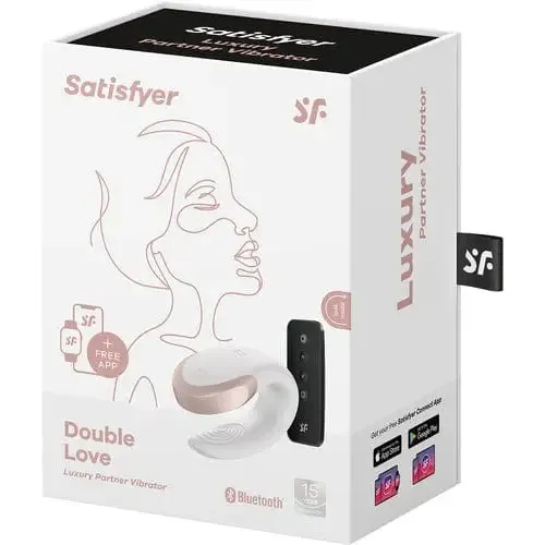 Vibrators Satisfyer Satisfyer Double Love Vibrators Satisfyer Satisfyer Double Love