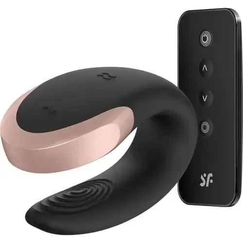 Vibrators Satisfyer Satisfyer Double Love Vibrators Satisfyer Satisfyer Double Love