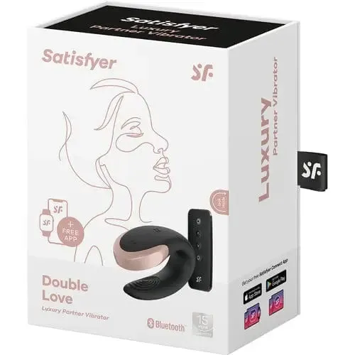 Vibrators Satisfyer Satisfyer Double Love Vibrators Satisfyer Satisfyer Double Love