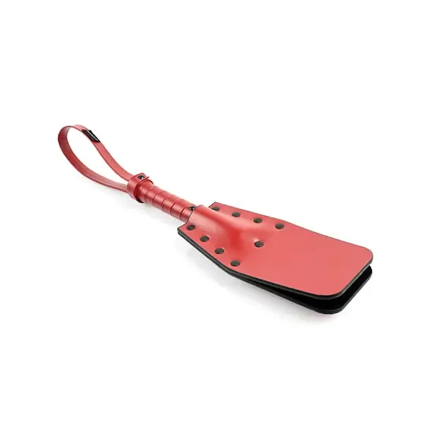 Vibrators Sportsheets Sportsheets Saffron Studded Spanker Red