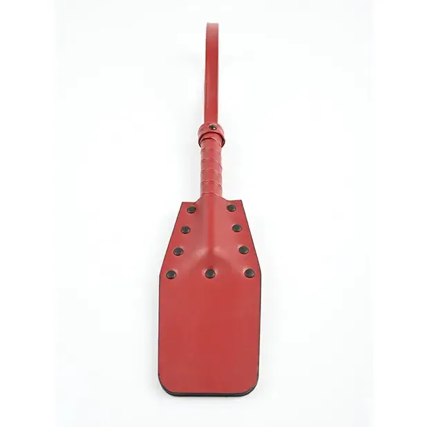 Vibrators Sportsheets Sportsheets Saffron Studded Spanker Red Vibrators Sportsheets Sportsheets Saffron Studded Spanker Red