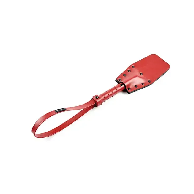 Vibrators Sportsheets Sportsheets Saffron Studded Spanker Red Vibrators Sportsheets Sportsheets Saffron Studded Spanker Red