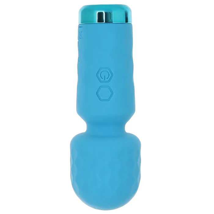 Vibrators XR Brands Bang Mini Silicone Wand in Blue