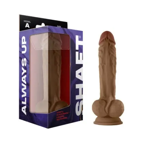 Vvole Female Sex Toys Shaft Model A Liquid Silicone 105 in Dildo with Balls Oak Vvole Female Sex Toys Shaft Model A Liquid Silicone 105 in Dildo with Balls Oak