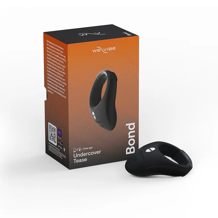 WeVibe Male Sex Toys WeVibe Bond Wearable Cock Ring with Remote Control Black WeVibe Male Sex Toys WeVibe Bond Wearable Cock Ring with Remote Control Black