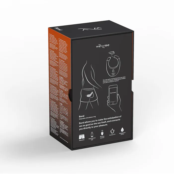 WeVibe Male Sex Toys WeVibe Bond Wearable Cock Ring with Remote Control Black