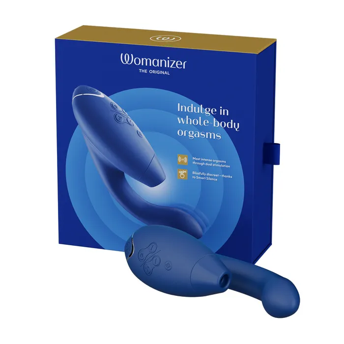 Womanizer DUO 2 Dual Stimulator Blueberry Womanizer Female Sex Toys