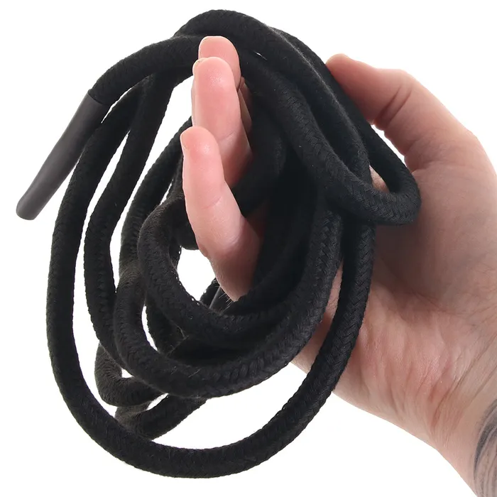 XGen Anal WhipSmart 10ft Japanese Bondage Rope Set in Black