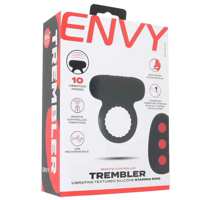 XGen Male Sex Toys Envy Trembler Stamina Ring Vibe
