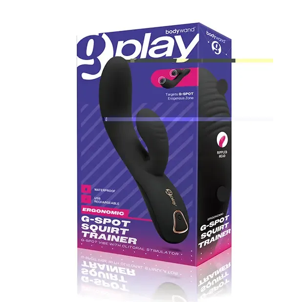 XGEN Products Xgen Bodywand Gplay Ergonomic Gspot Squirt Trainer Black Anal XGEN Products Xgen Bodywand Gplay Ergonomic Gspot Squirt Trainer Black Anal