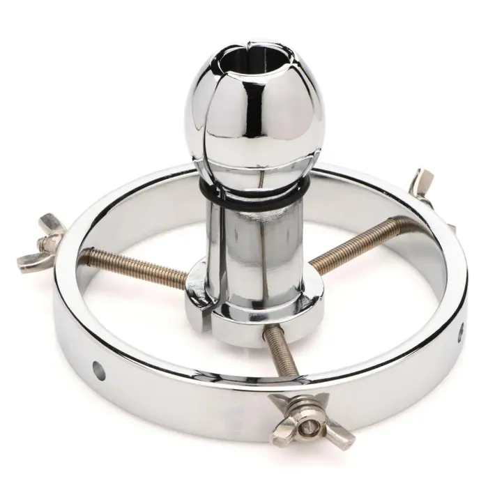 XR Brands Anal Forced Spread Stainless Steel Anal Explorer