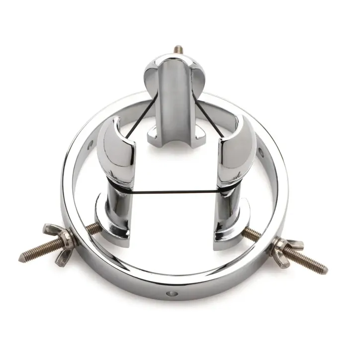 XR Brands Anal Forced Spread Stainless Steel Anal Explorer