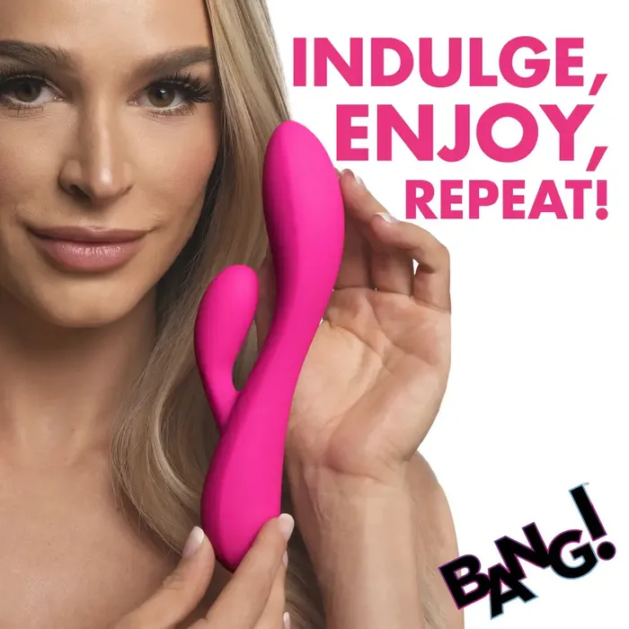 XR Brands Female Sex Toys 10x Flexible Silicone Rabbit Vibrator 