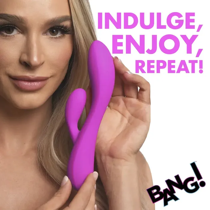 XR Brands Female Sex Toys 10x Flexible Silicone Rabbit Vibrator 