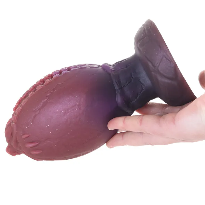 XR Brands Male Sex Toys Creature Cocks Dragon Hatch XL Egg Plug