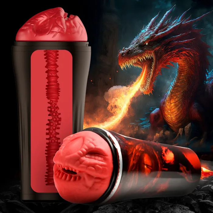 XR Brands Male Sex Toys Creature Cocks Dragon Snatch Stroker