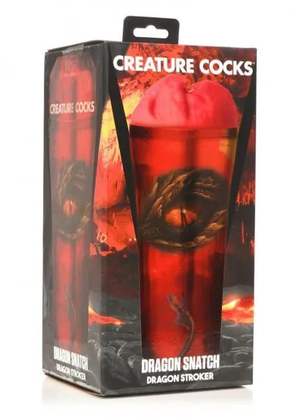 XR Brands Male Sex Toys Creature Cocks Dragon Snatch Stroker